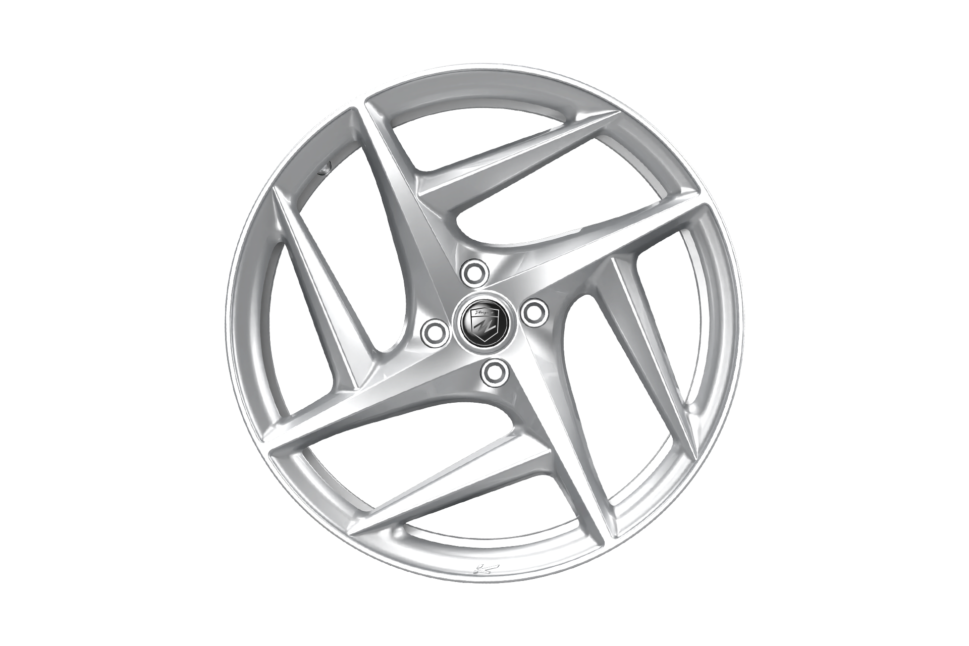 Type 52 wheel in Hyper Silver finish