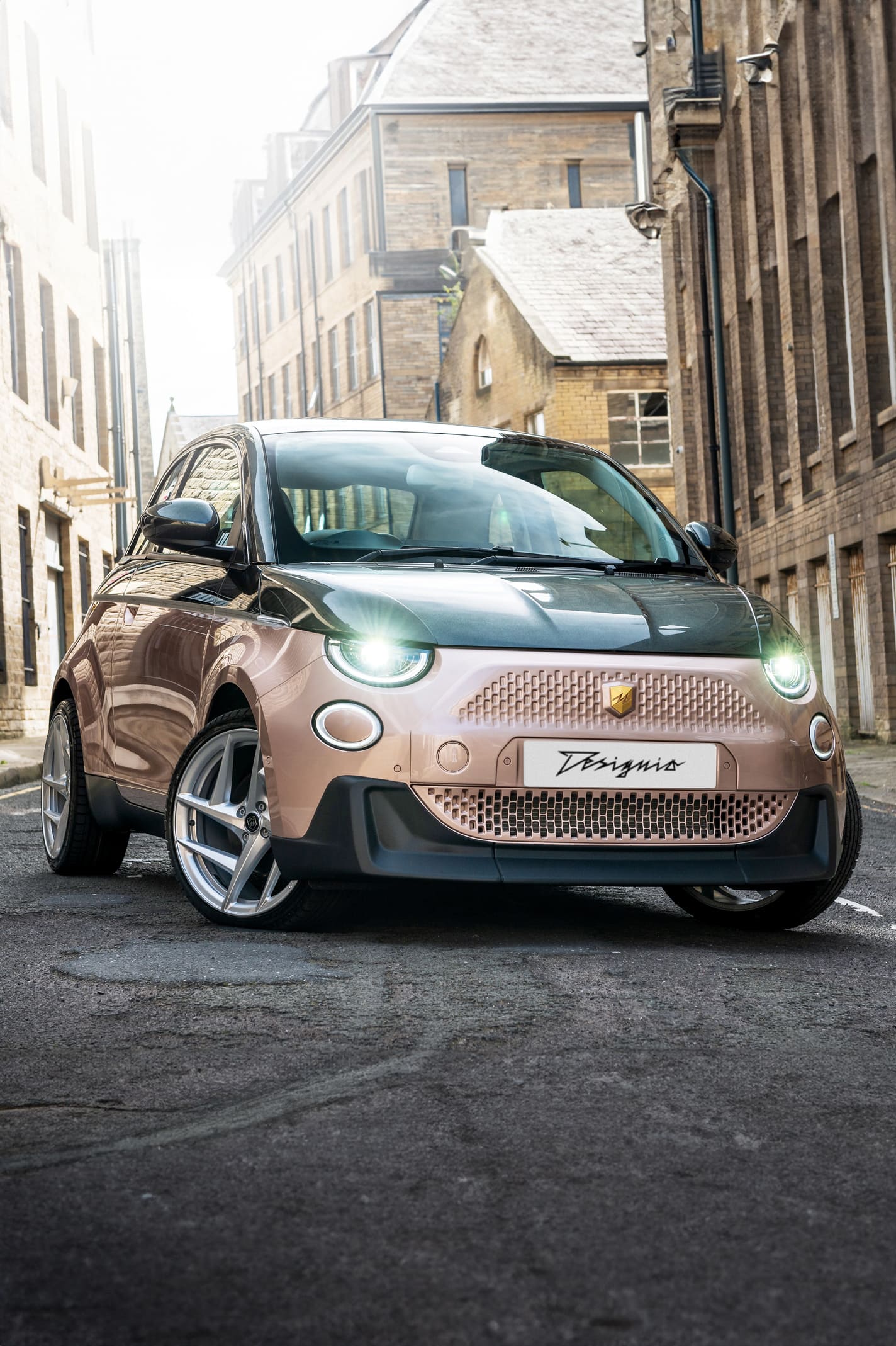 Designio Fiat 500e build