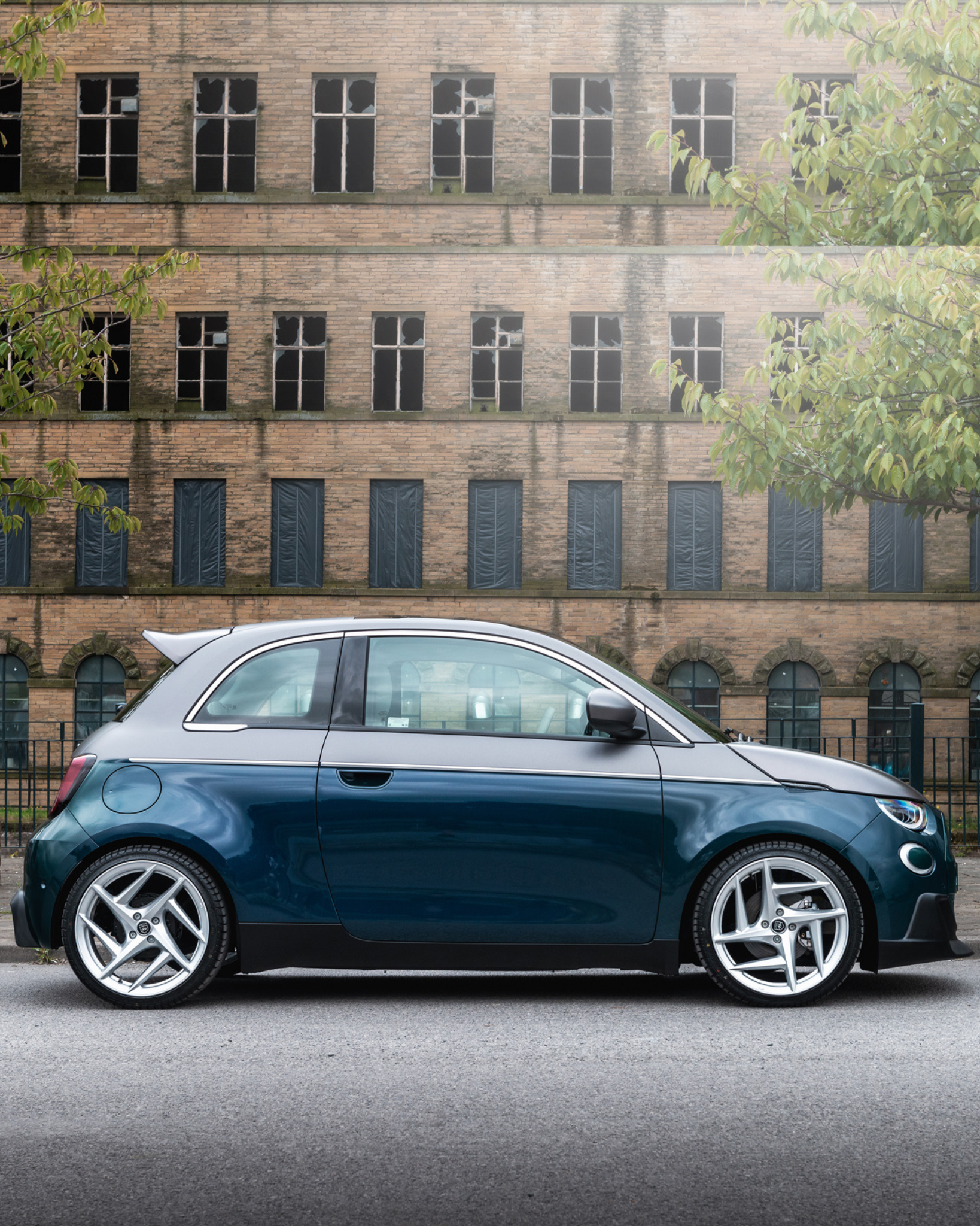 Designio Fiat 500e exterior