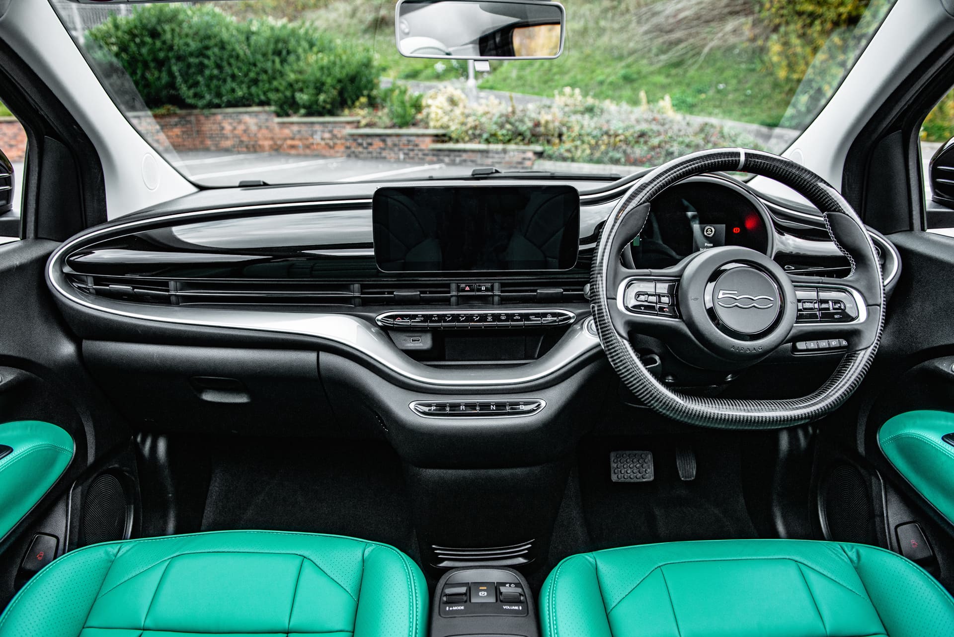 Designio Fiat 500e interior