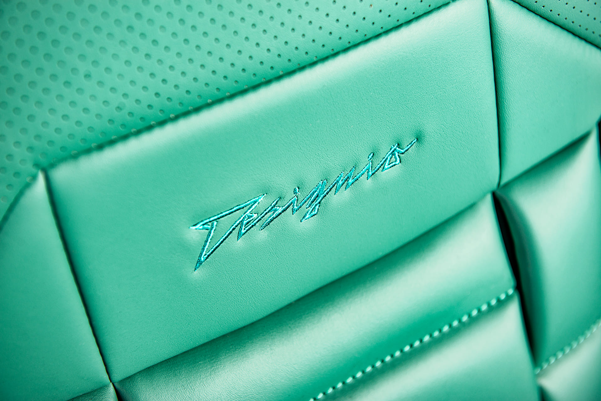 Designio Fiat 500e seat detail